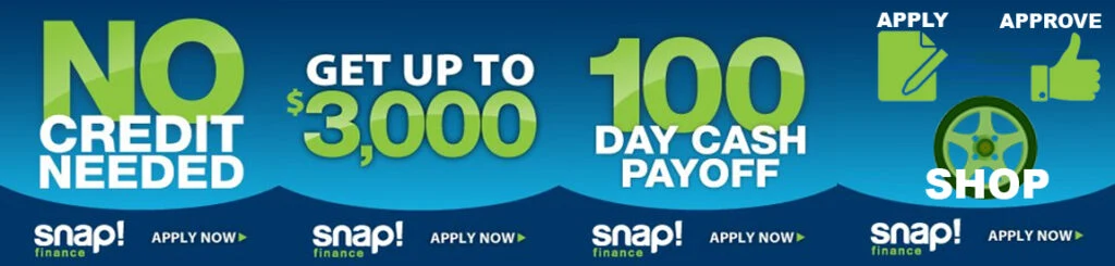 Snap Finance promotional banner