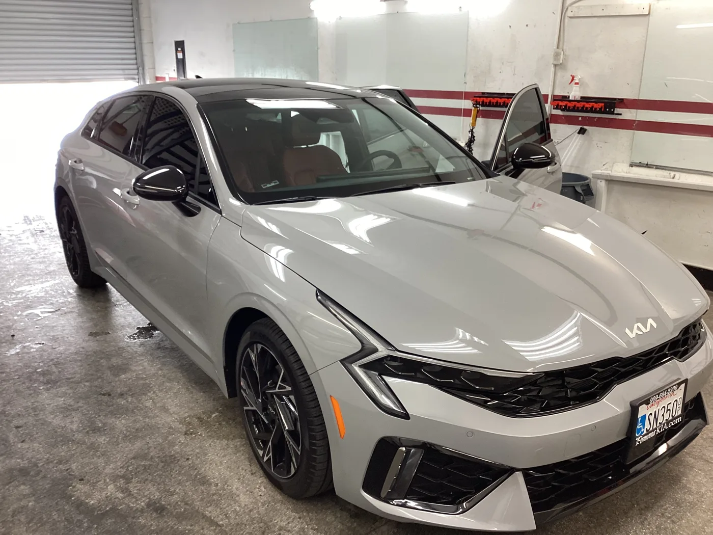 Silver Toyota hatchback from Superior’s window tint photo collection in Ontario